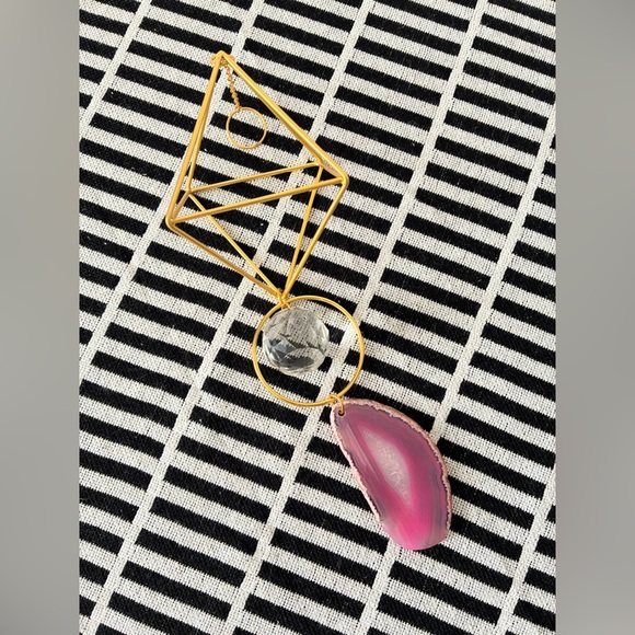 Pink Crystal Geode Mobile - Picture 4 of 5